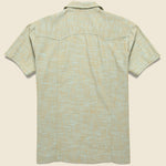 Slub Delave Summer Shirt - Seafoam - Corridor - STAG Provisions - Tops - S/S Woven - Solid