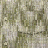 Rainbow Weave Camp Shirt - Army - Corridor - STAG Provisions - Tops - S/S Woven - Other Pattern