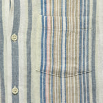 Amagansett Shirt - Blue - Corridor - STAG Provisions - Tops - S/S Woven - Stripe