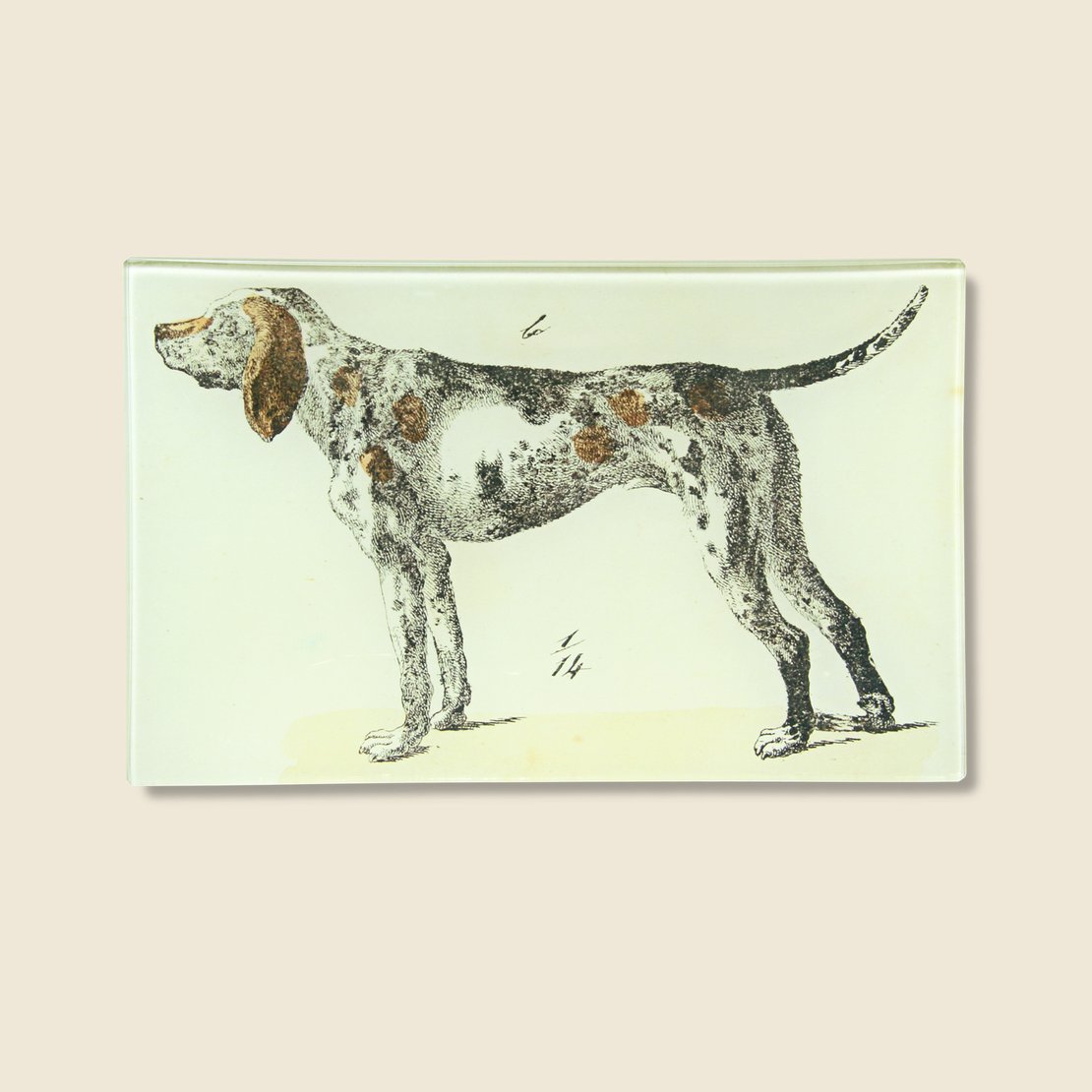 Rectangle Tray - Hound - John Derian - STAG Provisions - Home - Art & Accessories - Tray