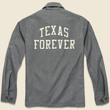 Texas Forever Work Jacket - Grey - Ebbets Field Flannels - STAG Provisions - Outerwear - Coat / Jacket