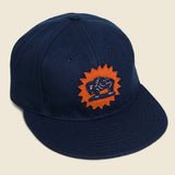 Houston Buffaloes Wool Hat - Navy - Ebbets Field Flannels - STAG Provisions - Accessories - Hats