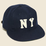 NY Black Yankees Wool Hat - Navy - Ebbets Field Flannels - STAG Provisions - Accessories - Hats