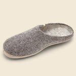 Wool Slippers - Natural Grey - EGOS COPENHAGEN - STAG Provisions - Home - Bed - Slipper
