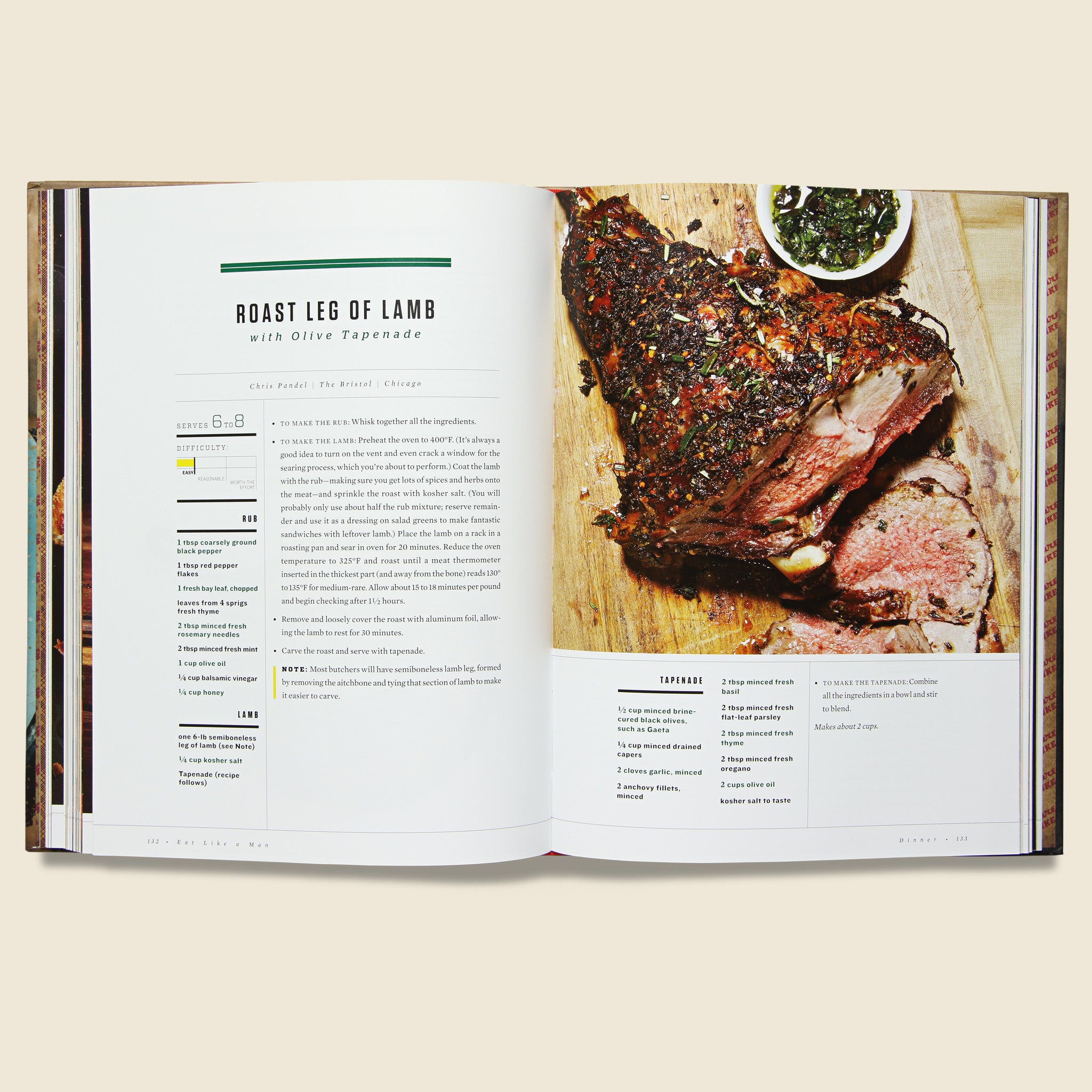Eat Like A Man - Esquire - Bookstore - STAG Provisions - Home - Library - Book