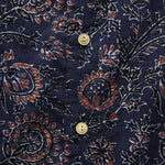 Floral Coast Shirt - Indigo/Navy - Faherty - STAG Provisions - Tops - S/S Woven - Floral