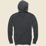 Slub Cotton Hoodie - Black Heather - Faherty - STAG Provisions - Tops - L/S Knit