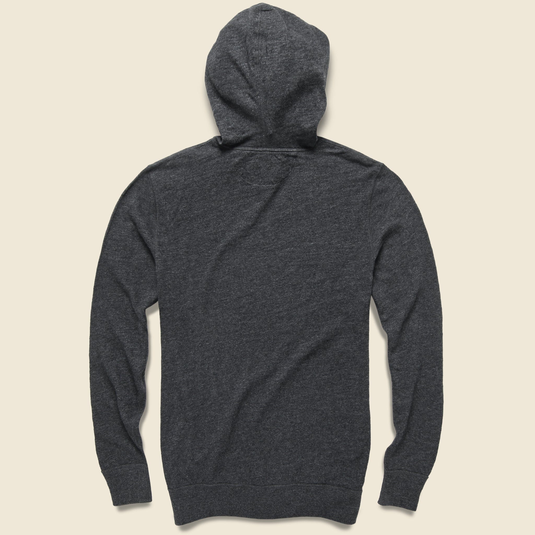 Slub Cotton Hoodie - Black Heather - Faherty - STAG Provisions - Tops - L/S Knit