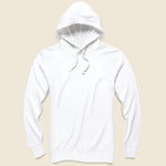 Slub Cotton Hoodie - White - Faherty - STAG Provisions - Tops - Fleece / Sweatshirt