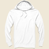 Slub Cotton Hoodie - White - Faherty - STAG Provisions - Tops - Fleece / Sweatshirt