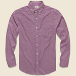Pacific Shirt - Rose Blue Gingham - Faherty - STAG Provisions - Tops - L/S Woven - Plaid