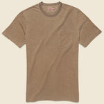 Garment Dyed Pocket Tee - Henna - Faherty - STAG Provisions - Tops - S/S Tee