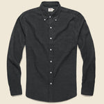 Melange Oxford Shirt - Washed Black - Faherty - STAG Provisions - Tops - L/S Woven - Solid