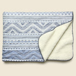 Aspen Sherpa Blanket - Twilight Glacier - Faherty - STAG Provisions - Gift - Blankets