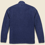 Quilted Barn Coat - Indigo - Faherty - STAG Provisions - Outerwear - Coat / Jacket