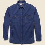 Blanket Lined CPO Shirt Jacket - Indigo - Faherty - STAG Provisions - Outerwear - Shirt Jacket