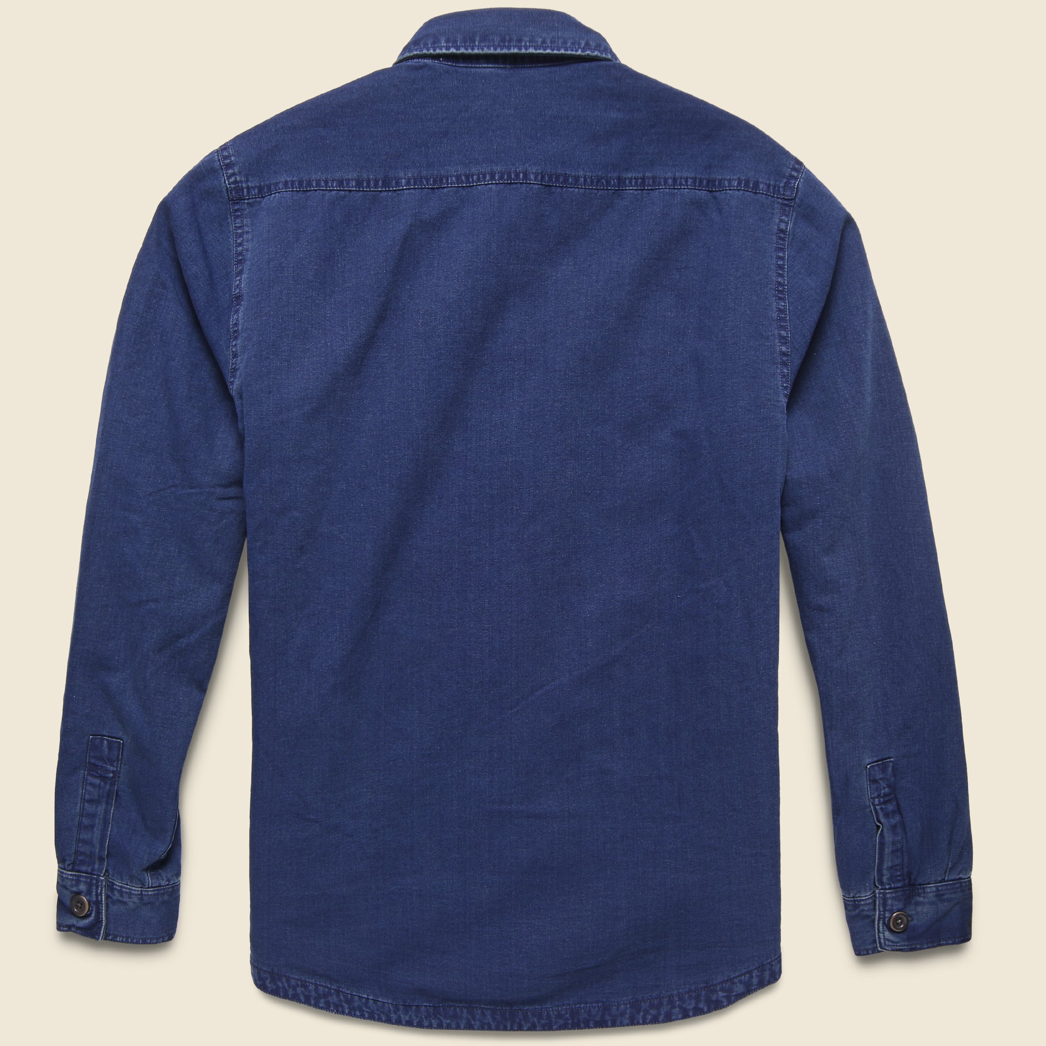 Blanket Lined CPO Shirt Jacket - Indigo - Faherty - STAG Provisions - Outerwear - Shirt Jacket