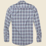 Stretch Seaview Shirt - Dark Blue/Grey - Faherty - STAG Provisions - Tops - L/S Woven - Plaid