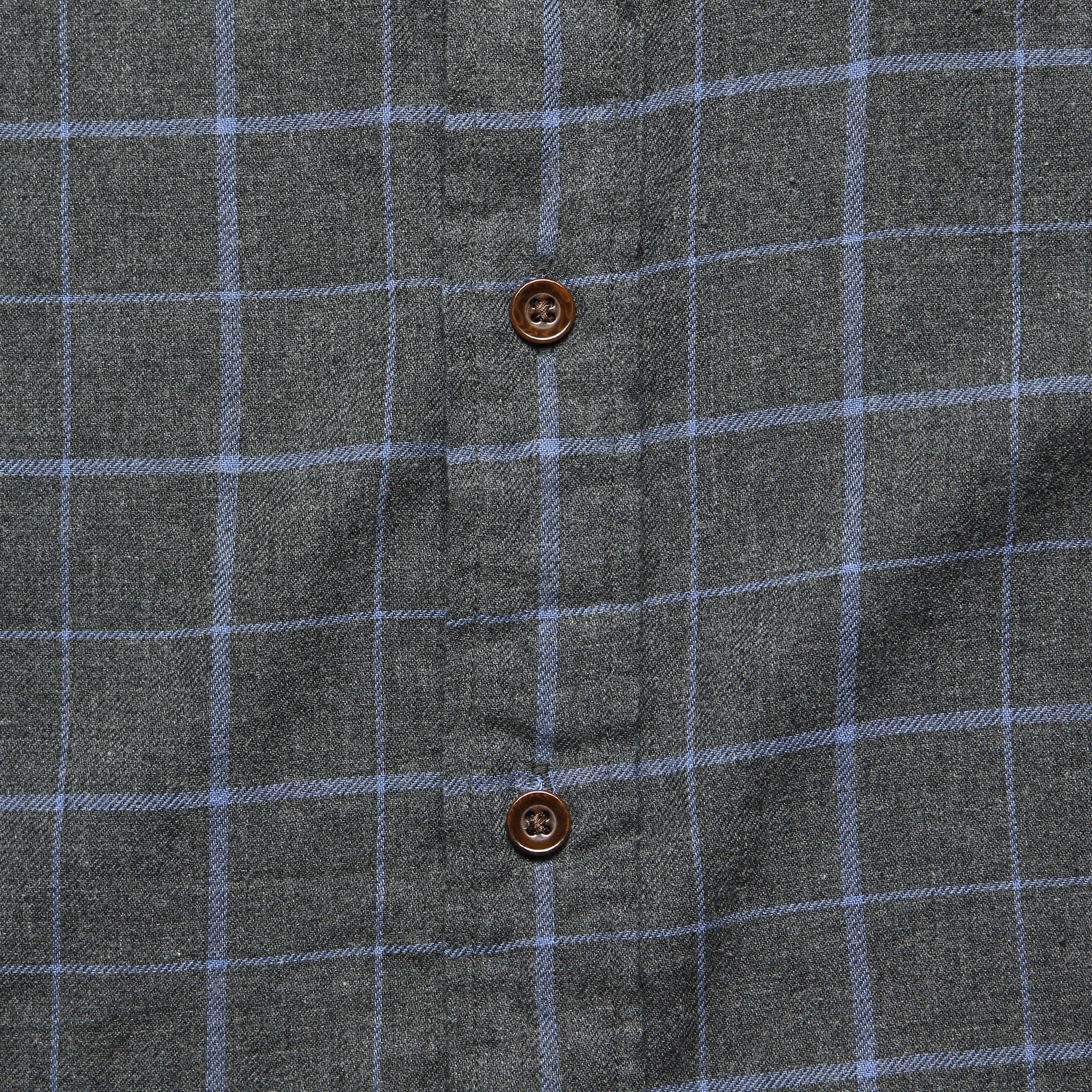 Windowpane Ventura Shirt - Black - Faherty - STAG Provisions - Tops - L/S Woven - Plaid