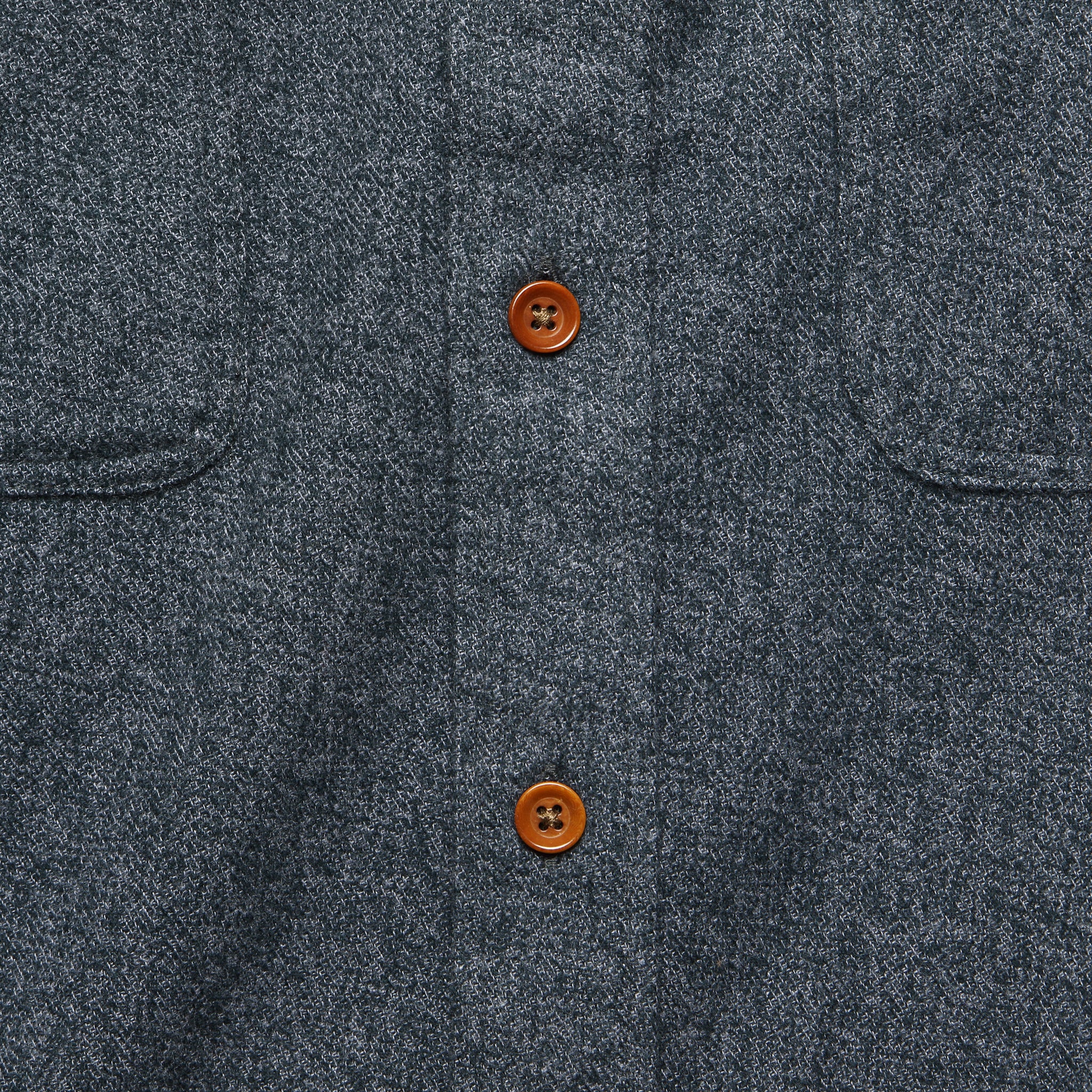 Brushed Alpine Flannel - Washed Black - Faherty - STAG Provisions - Tops - L/S Woven - Solid