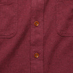Brushed Alpine Flannel - Burgundy - Faherty - STAG Provisions - Tops - L/S Woven - Solid