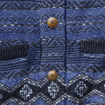 Indigo Shore Cardigan - Mixed Indigo - Faherty - STAG Provisions - Tops - Sweater