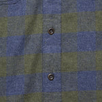 Brushed Alpine Flannel - Navy/Olive Buffalo - Faherty - STAG Provisions - Tops - L/S Woven - Plaid