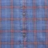 Seaview Shirt - Indigo Blue Melange - Faherty - STAG Provisions - Tops - L/S Woven - Plaid
