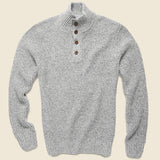 Cashmere Sweater - Light Grey - Faherty - STAG Provisions - Tops - Sweater