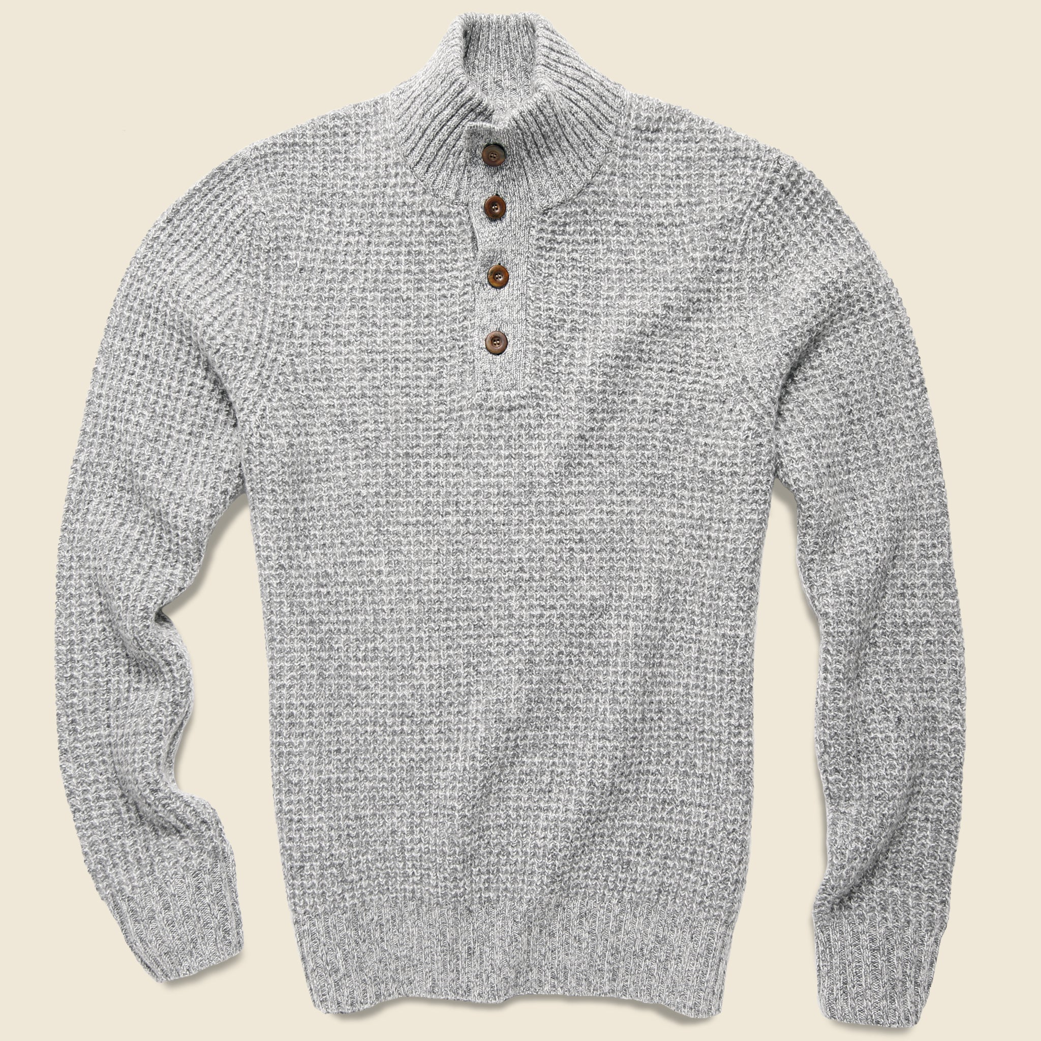Cashmere Sweater - Light Grey - Faherty - STAG Provisions - Tops - Sweater