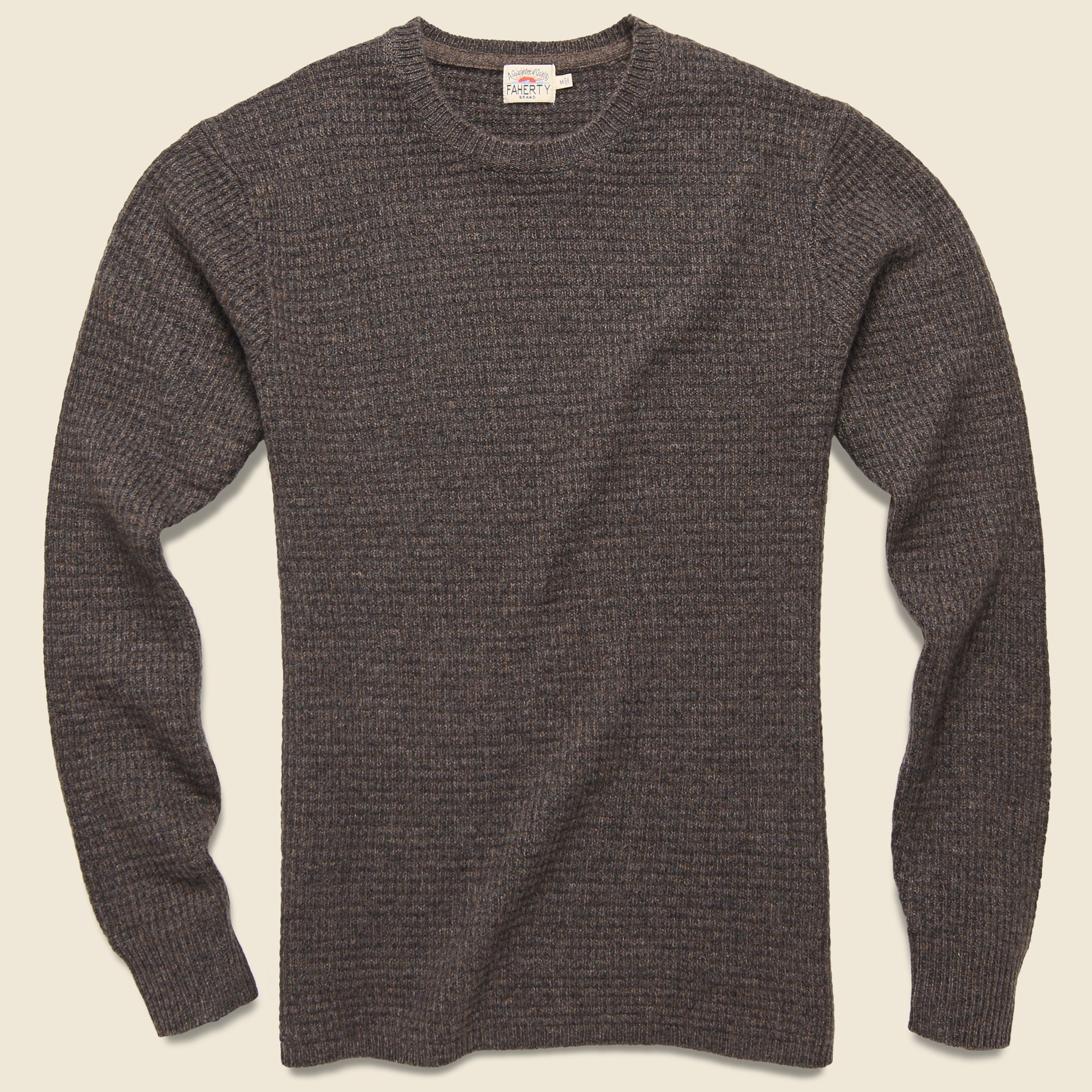 Cashmere Crewneck - Walnut - Faherty - STAG Provisions - Tops - Sweater
