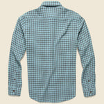 Doublecloth Belmar Shirt - Teal Buffalo Check - Faherty - STAG Provisions - Tops - L/S Woven - Plaid