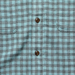 Doublecloth Belmar Shirt - Teal Buffalo Check - Faherty - STAG Provisions - Tops - L/S Woven - Plaid
