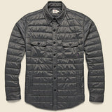 Atmosphere Shirt Jacket - Grey - Faherty - STAG Provisions - Outerwear - Shirt Jacket