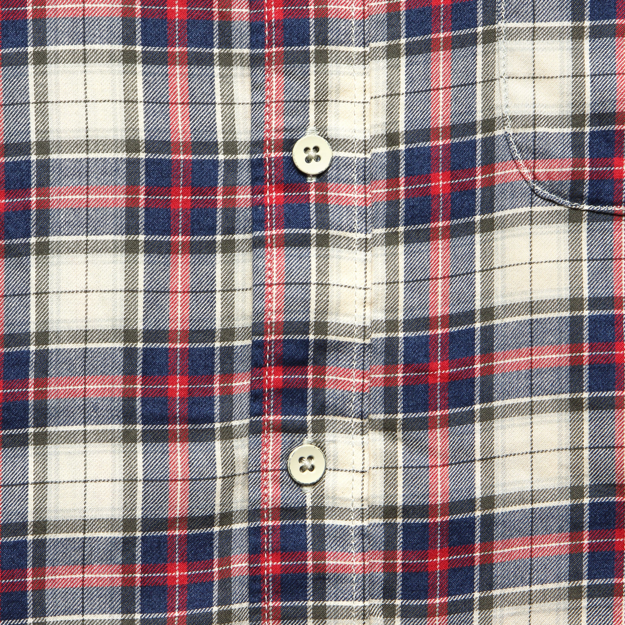 Brushed Everyday Shirt - Indigo Heritage Tartan - Faherty - STAG Provisions - Tops - L/S Woven - Plaid