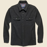 Stretch Blanket Lined CPO Jacket - Washed Black - Faherty - STAG Provisions - Outerwear - Coat / Jacket