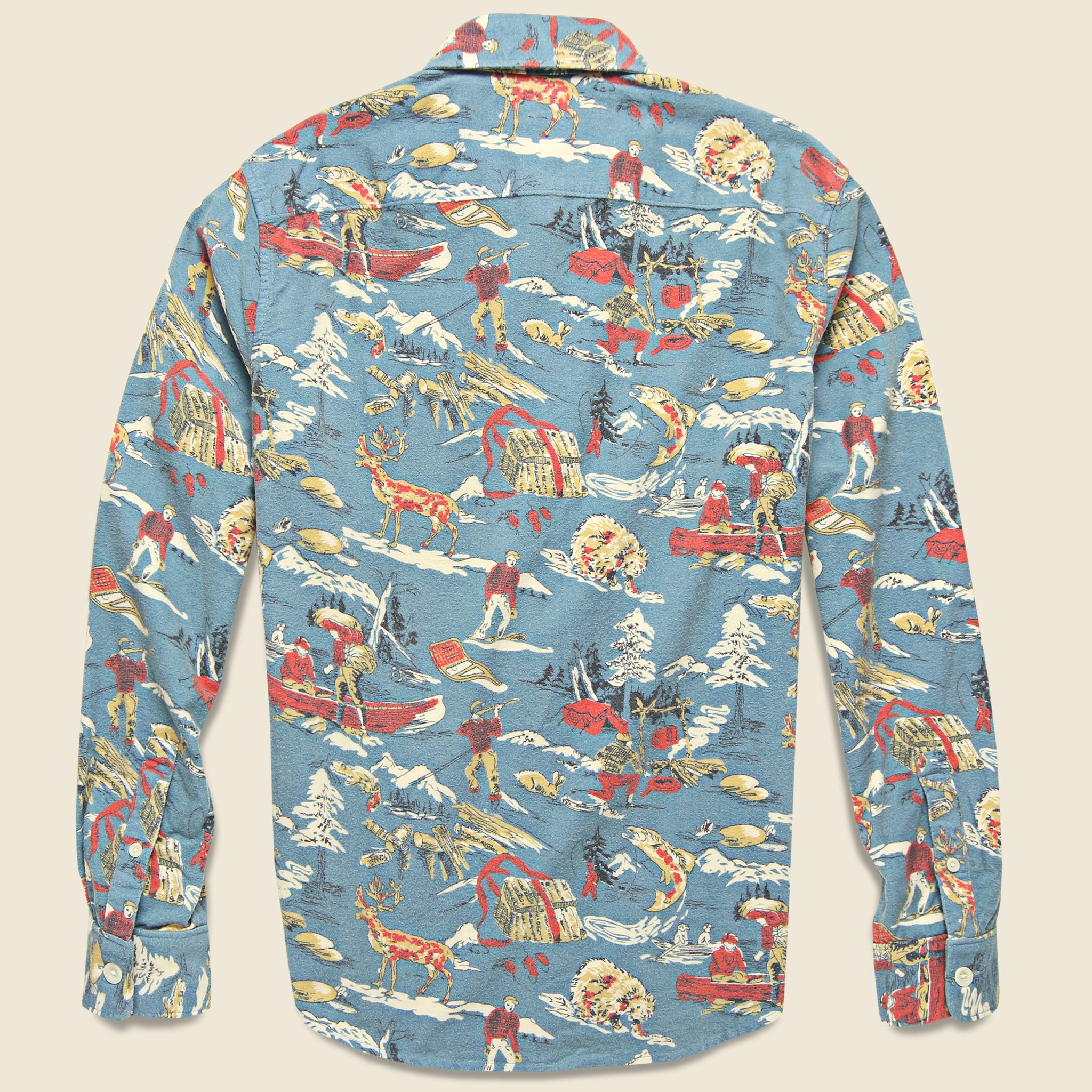 Great Outdoors Flannel - Vintage Woodsman - Faherty - STAG Provisions - Tops - L/S Woven - Other Pattern