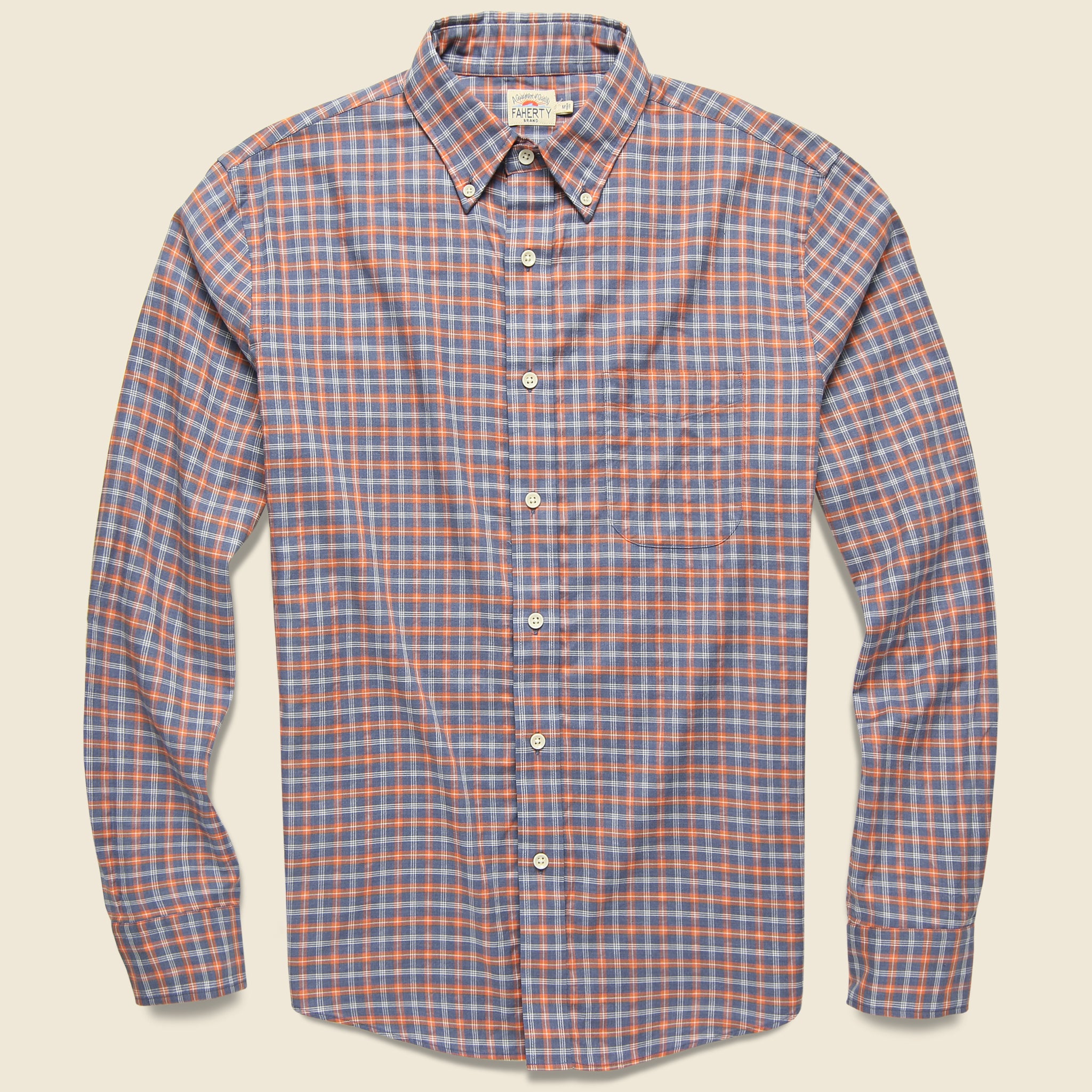 Everyday Shirt - Lanai Sunset Check - Faherty - STAG Provisions - Tops - L/S Woven - Plaid
