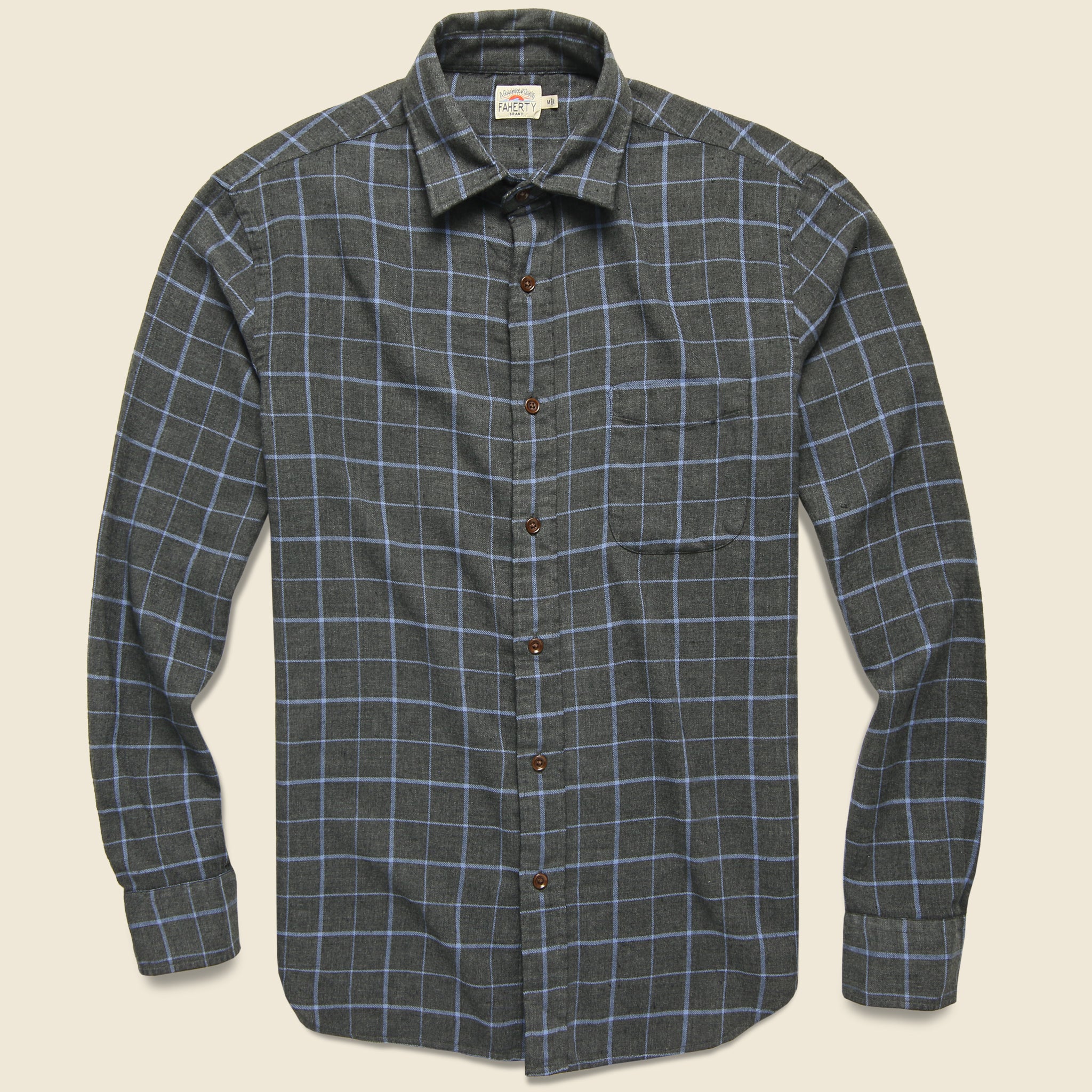 Everday Shirt - Hudson St. Windowpane - Faherty - STAG Provisions - Tops - L/S Woven - Plaid