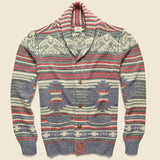 Jacquard Cardigan - Moab Serape - Faherty - STAG Provisions - Tops - Sweater