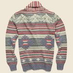 Jacquard Cardigan - Moab Serape - Faherty - STAG Provisions - Tops - Sweater