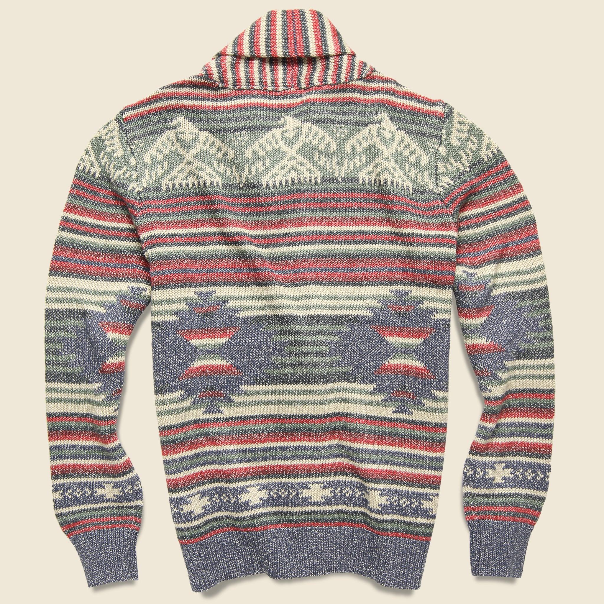 Jacquard Cardigan - Moab Serape - Faherty - STAG Provisions - Tops - Sweater