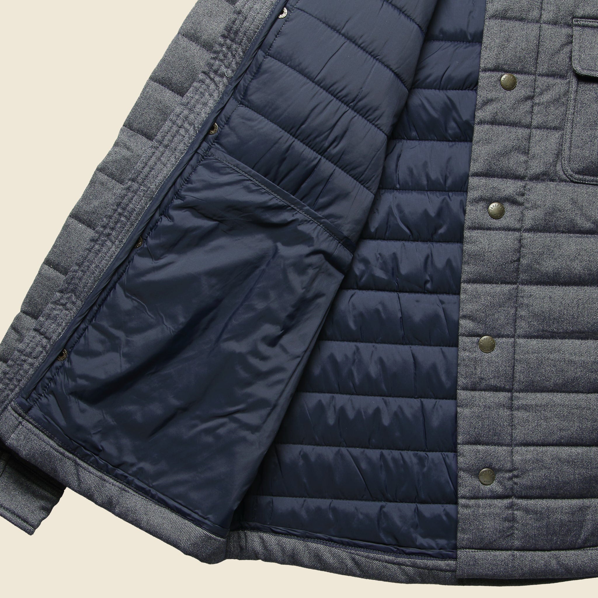 Teton Valley Jacket - Slate - Faherty - STAG Provisions - Outerwear - Coat / Jacket