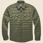 Atmosphere Shirt Jacket - Olive - Faherty - STAG Provisions - Outerwear - Shirt Jacket