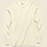 Essential Waffle Crewneck - Natural - Faherty - STAG Provisions - Tops - L/S Knit