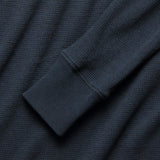 Essential Waffle Crewneck - Navy - Faherty - STAG Provisions - Tops - L/S Knit