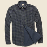Belmar Workshirt - Charcoal Navy Check - Faherty - STAG Provisions - Tops - L/S Woven - Plaid
