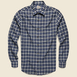 Everyday Shirt - Cream/Navy Tartan - Faherty - STAG Provisions - Tops - L/S Woven - Plaid