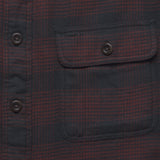 Vintage Twill Flannel - Burgundy Shadow - Faherty - STAG Provisions - Tops - L/S Woven - Plaid