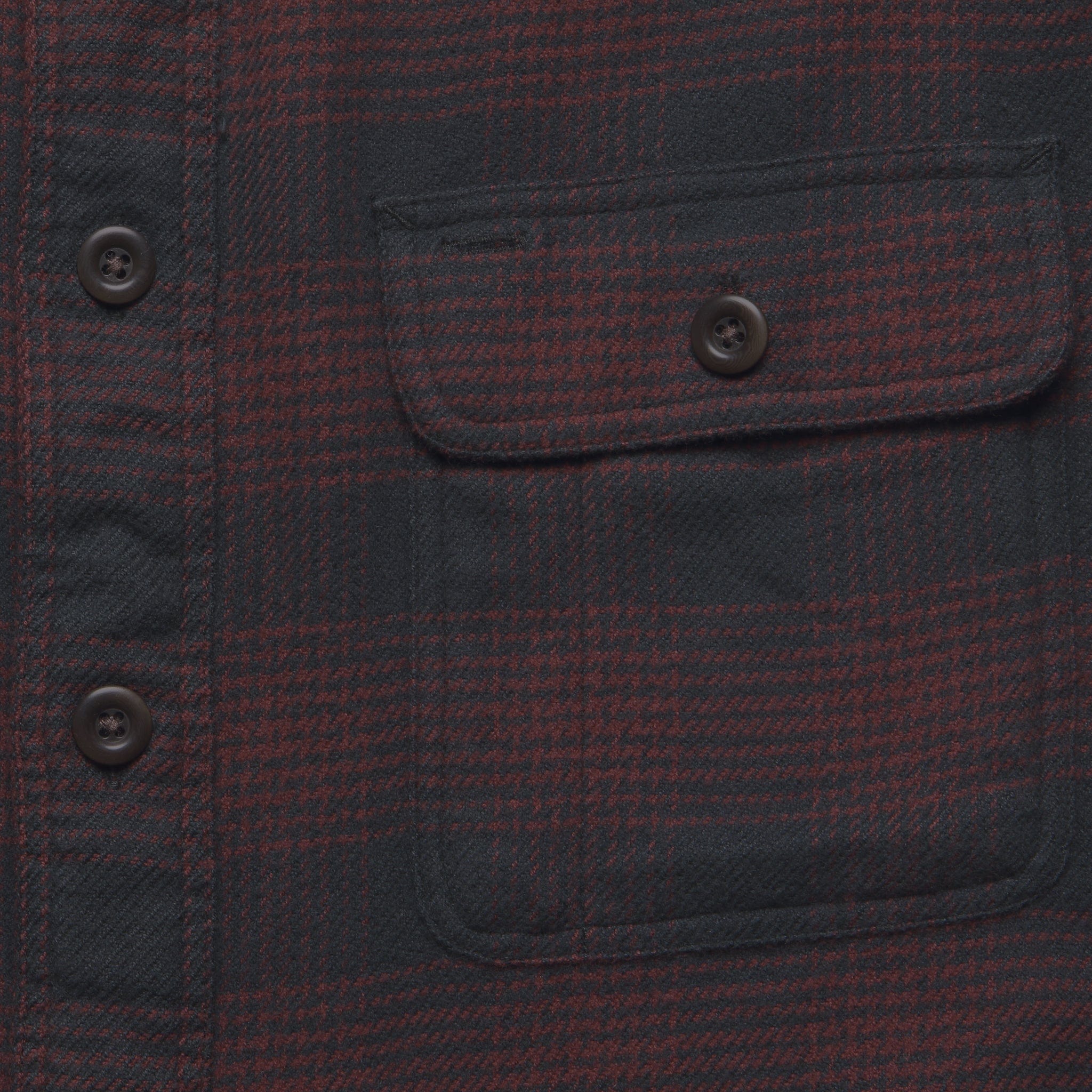 Vintage Twill Flannel - Burgundy Shadow - Faherty - STAG Provisions - Tops - L/S Woven - Plaid